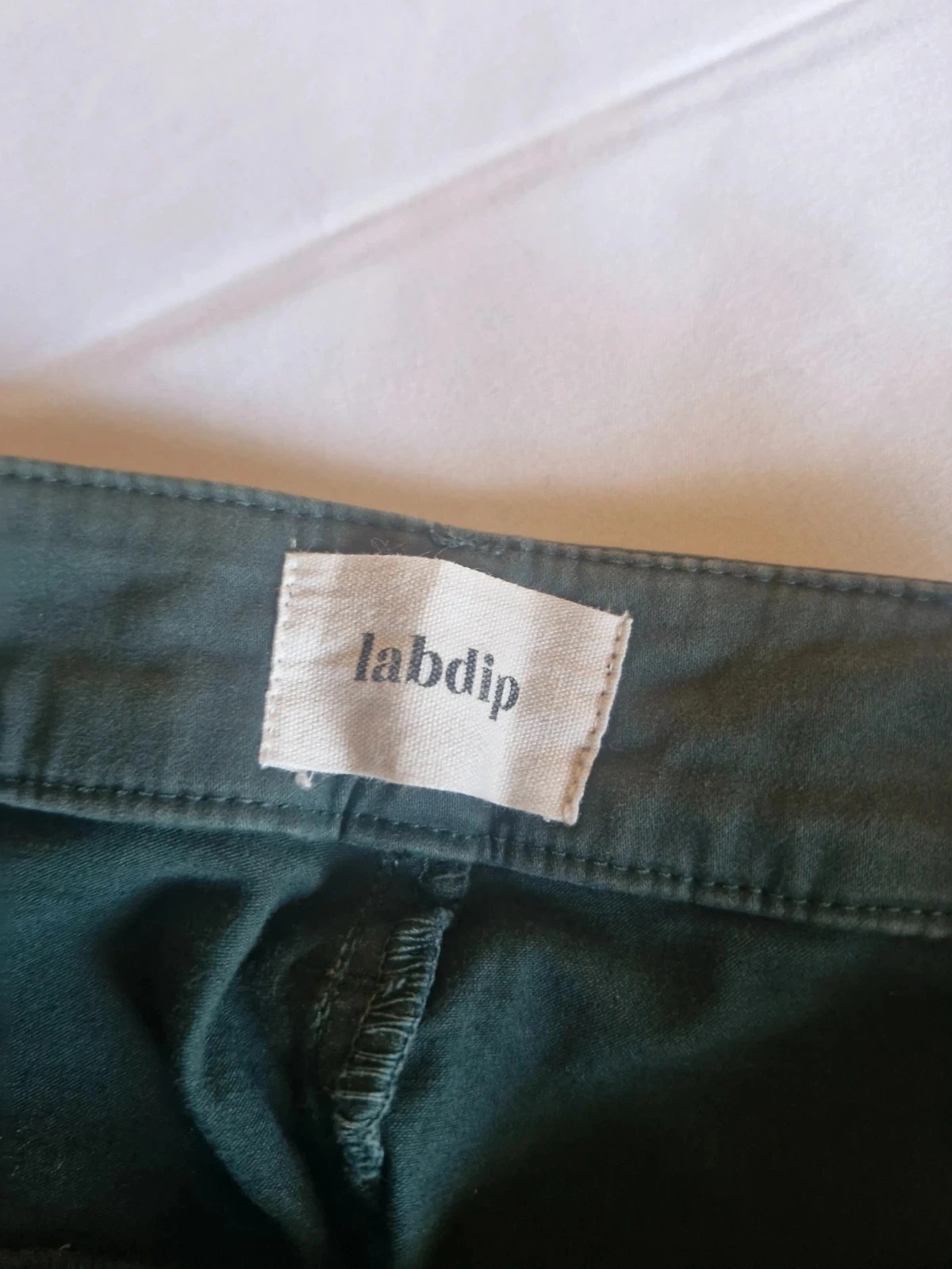 Labdip Angie khaki women's jeans size 24 / 34 straight cut – photo 3